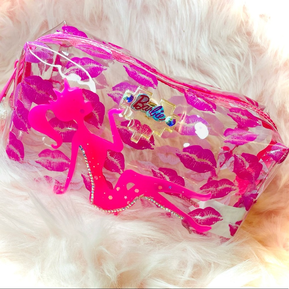 Barbie makeup bag